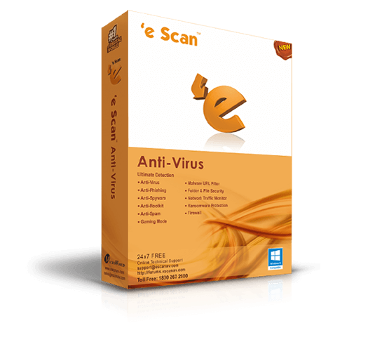 escan free antivirus download for windows 7